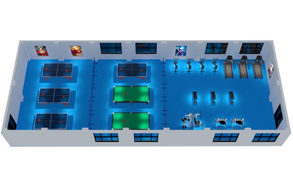 200平方健身房配置方案-广西KY.COM-开云(中国)体育健身器材有限公司